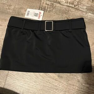 Buckle super miniskirt